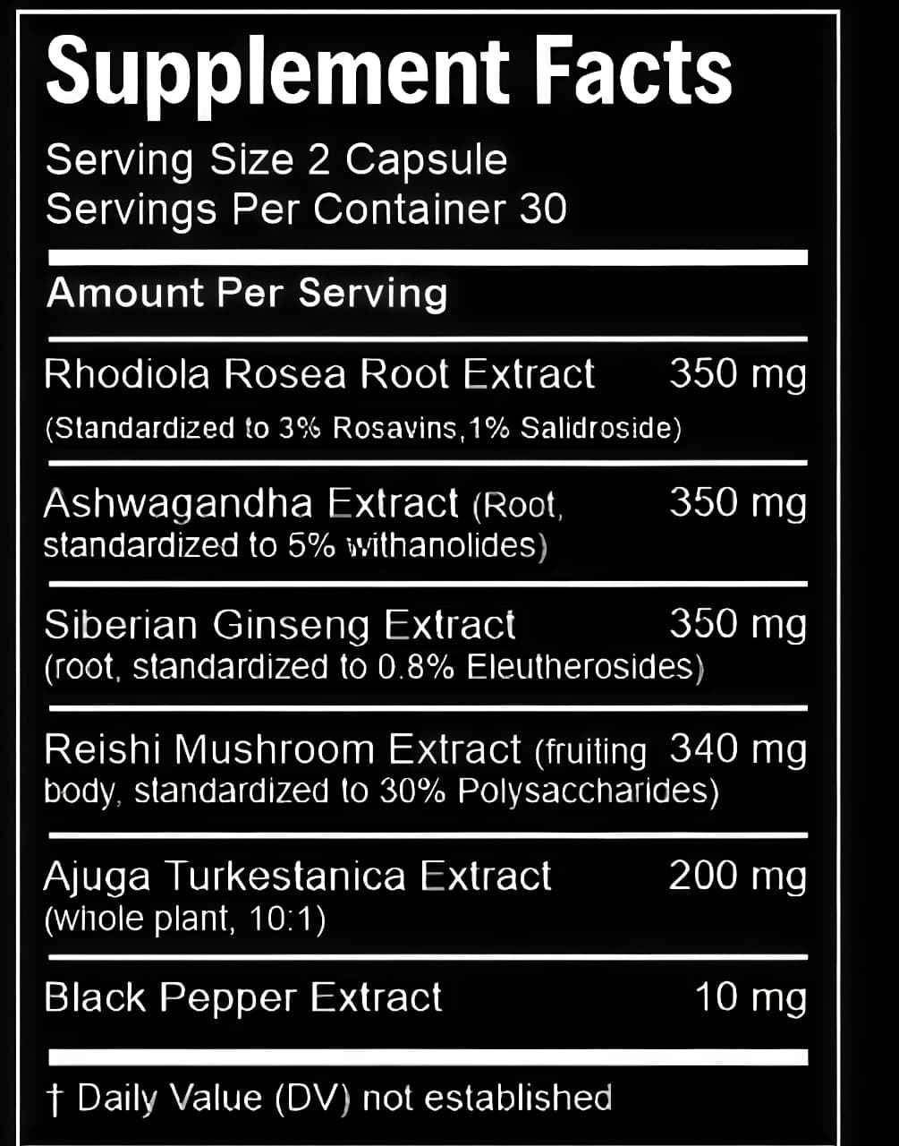 Adaptogen Max 60 Caps - ELK