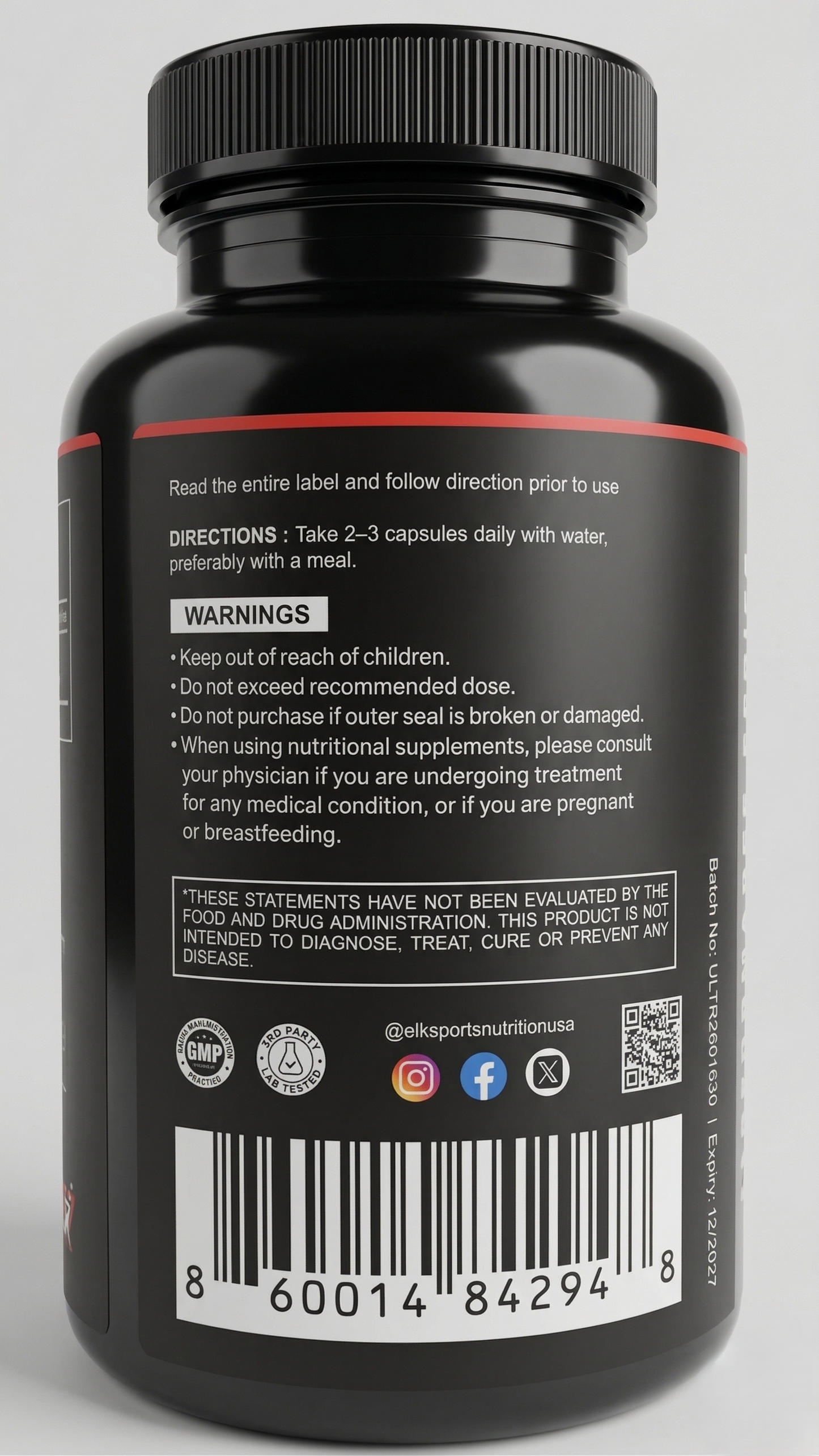 Tribulus 90 Caps - Elk Sports Nutrition