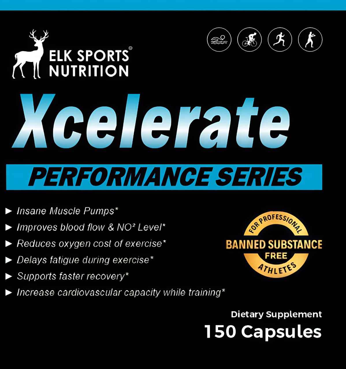 Xcelerate 120 Caps - ELK